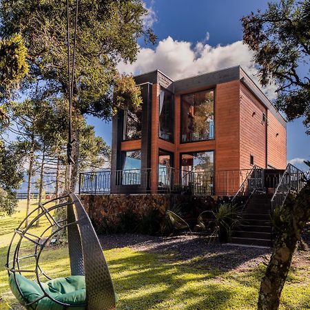 Cabana Horses La Contemporanea Proximo A Cidade E Vista Ponto Turistico Pedra Morro Do Campestre Urubici Εξωτερικό φωτογραφία