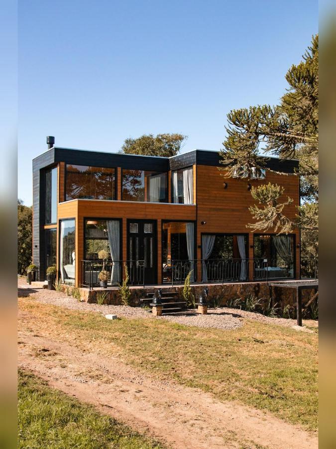 Cabana Horses La Contemporanea Proximo A Cidade E Vista Ponto Turistico Pedra Morro Do Campestre Urubici Εξωτερικό φωτογραφία