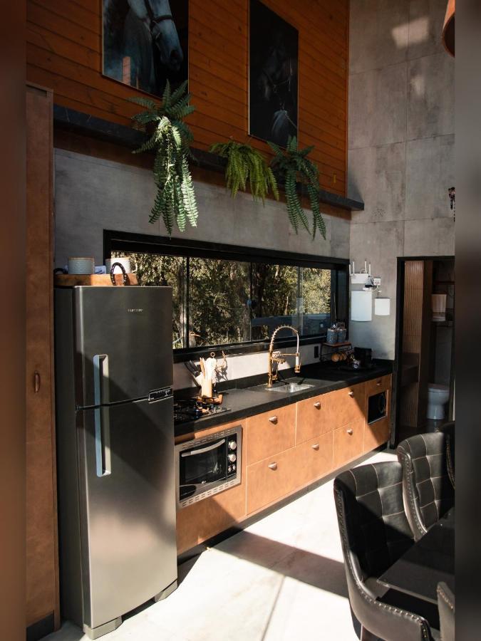 Cabana Horses La Contemporanea Proximo A Cidade E Vista Ponto Turistico Pedra Morro Do Campestre Urubici Εξωτερικό φωτογραφία