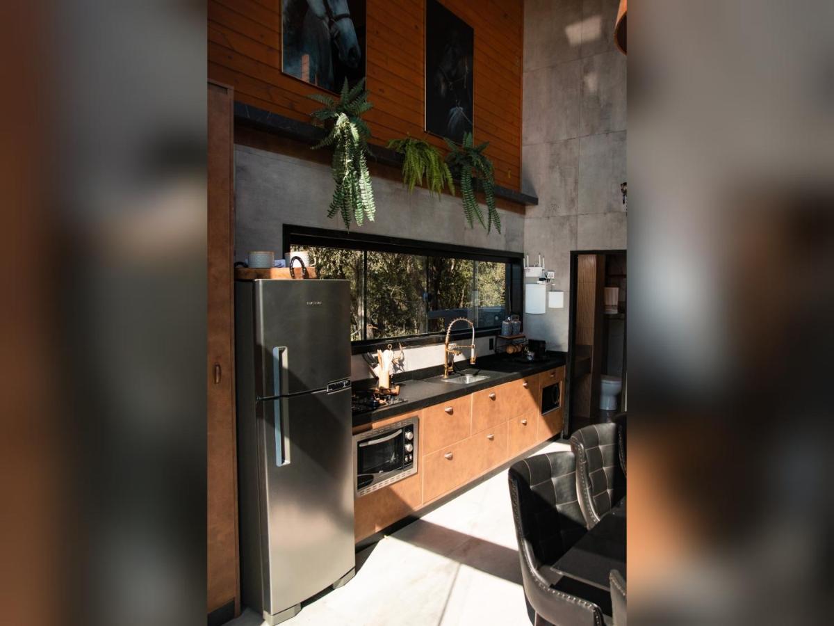 Cabana Horses La Contemporanea Proximo A Cidade E Vista Ponto Turistico Pedra Morro Do Campestre Urubici Εξωτερικό φωτογραφία