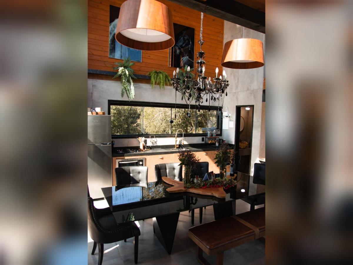 Cabana Horses La Contemporanea Proximo A Cidade E Vista Ponto Turistico Pedra Morro Do Campestre Urubici Εξωτερικό φωτογραφία