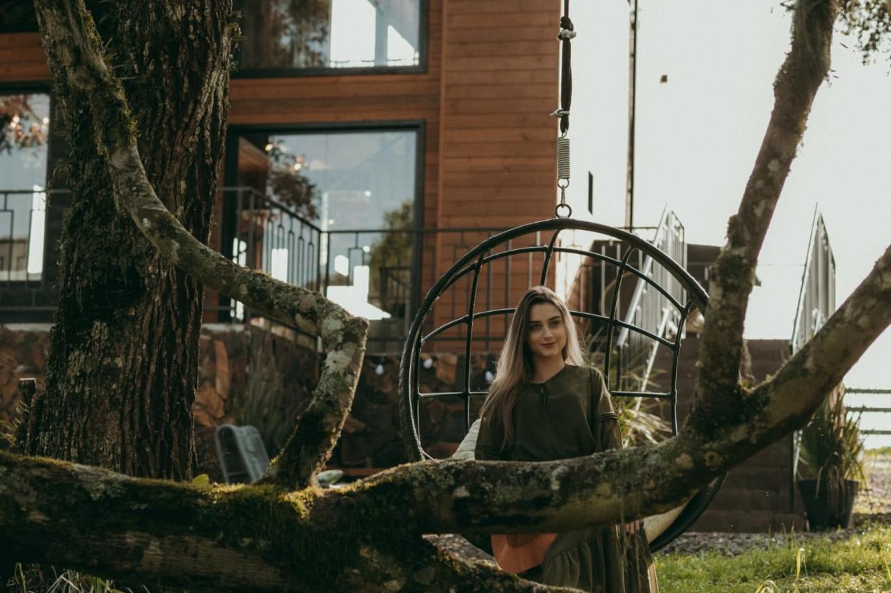 Cabana Horses La Contemporanea Proximo A Cidade E Vista Ponto Turistico Pedra Morro Do Campestre Urubici Εξωτερικό φωτογραφία