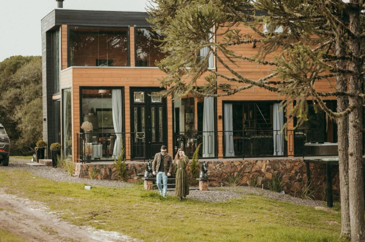 Cabana Horses La Contemporanea Proximo A Cidade E Vista Ponto Turistico Pedra Morro Do Campestre Urubici Εξωτερικό φωτογραφία
