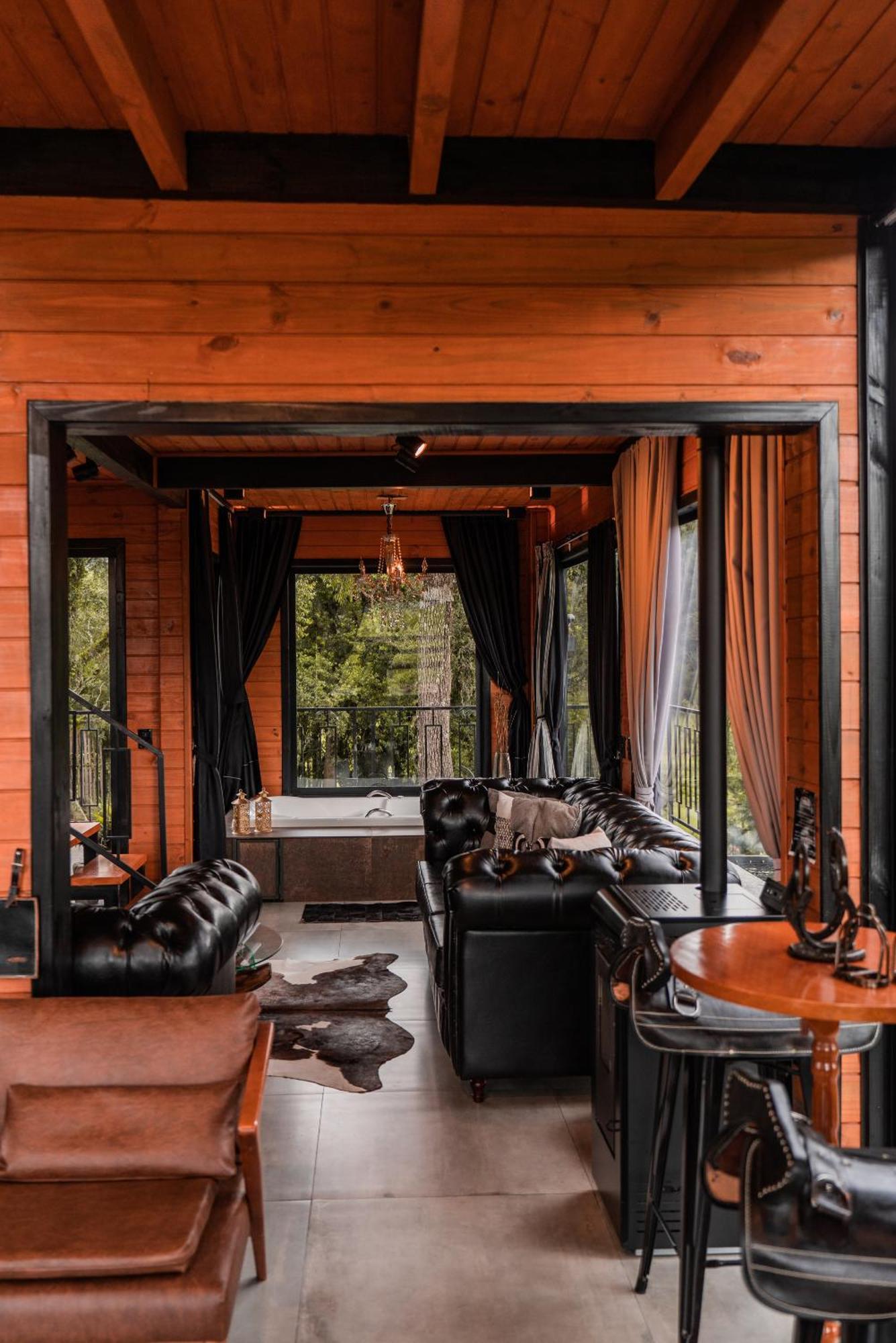 Cabana Horses La Contemporanea Proximo A Cidade E Vista Ponto Turistico Pedra Morro Do Campestre Urubici Εξωτερικό φωτογραφία