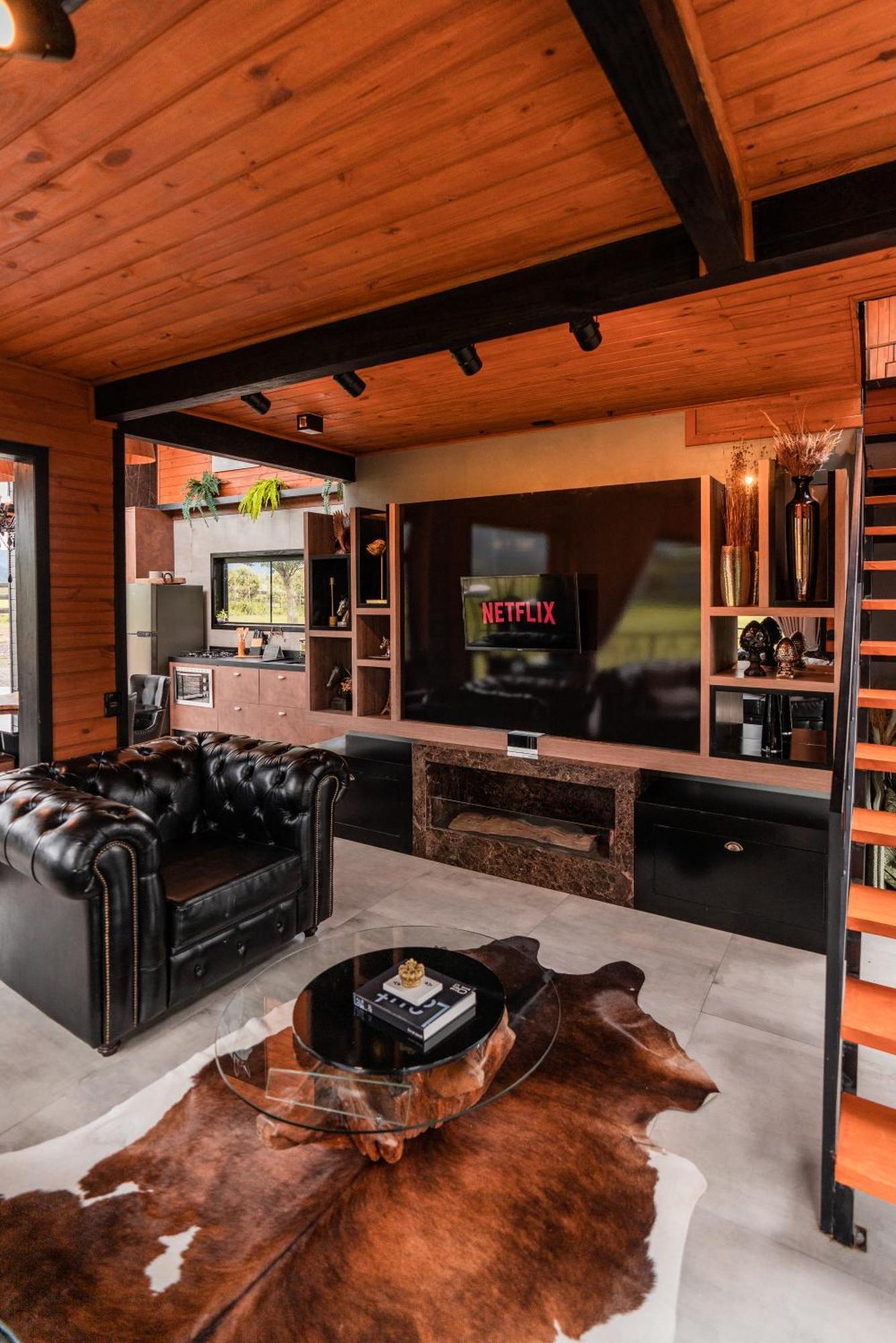 Cabana Horses La Contemporanea Proximo A Cidade E Vista Ponto Turistico Pedra Morro Do Campestre Urubici Εξωτερικό φωτογραφία