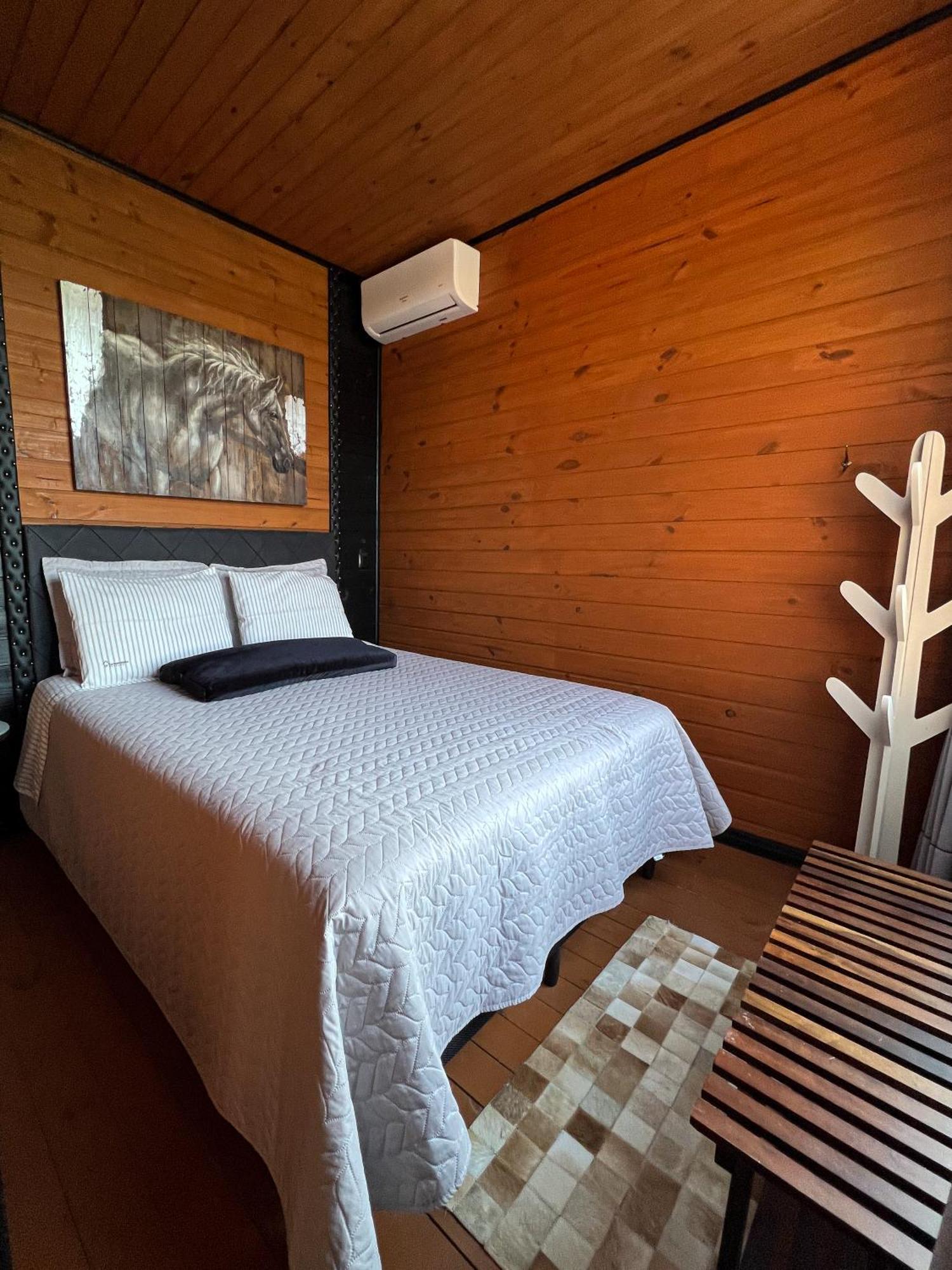 Cabana Horses La Contemporanea Proximo A Cidade E Vista Ponto Turistico Pedra Morro Do Campestre Urubici Εξωτερικό φωτογραφία